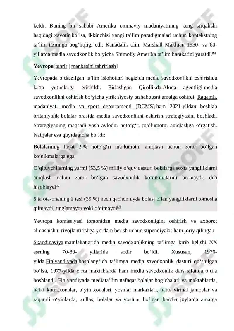 Media savodxonlikni rivojlantirish yo’llari 7