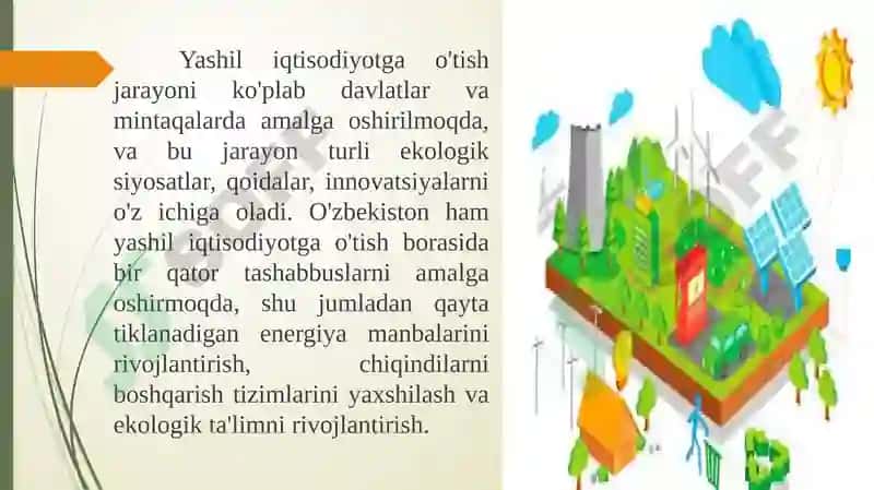 Yashil iqtisodiyotning axborot resurslari 7