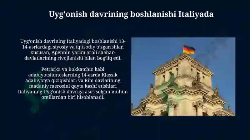XI-XV asrlarda Germaniya va Italiya davlatlari 7