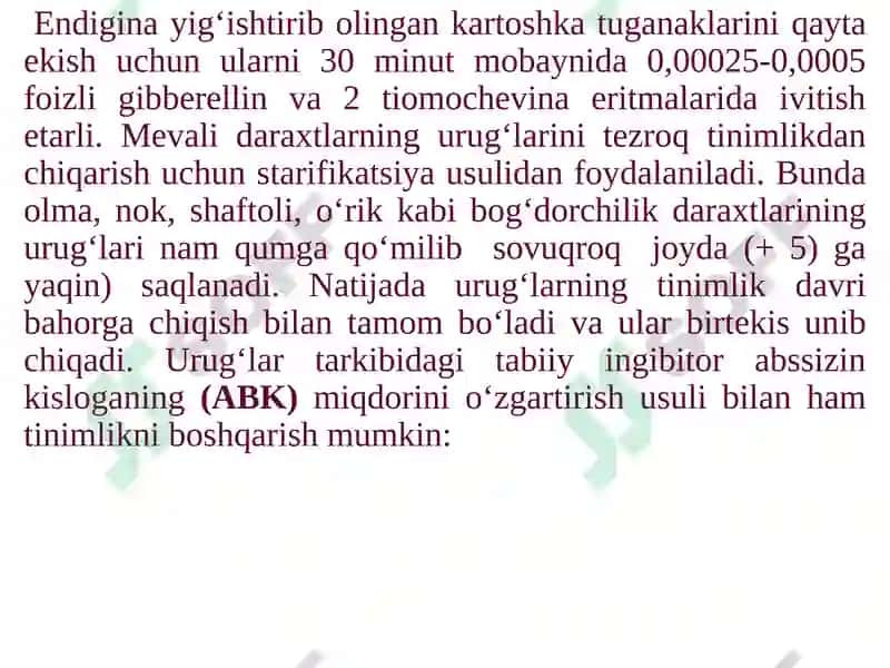 O‘simliklarning harakatlari 7