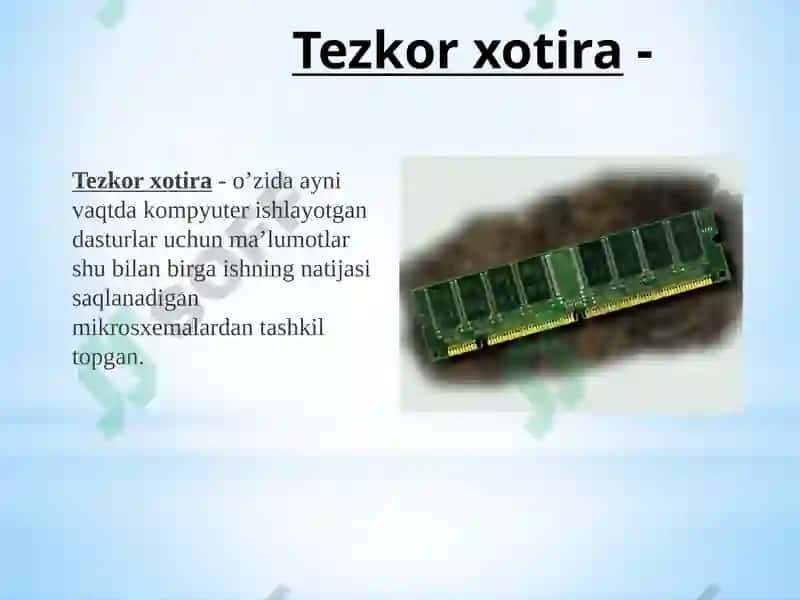 Axborotjarayonlarining texnik ta'minoti 7