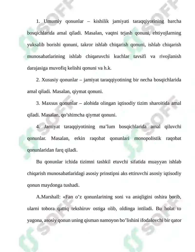 Iqtisodiy nazariyasi fanidan iqtisodiy hodisalar va jarayonlarni o'rganish usullari 7