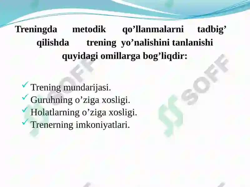 Trening tayyorgarlik tamoyillari 7