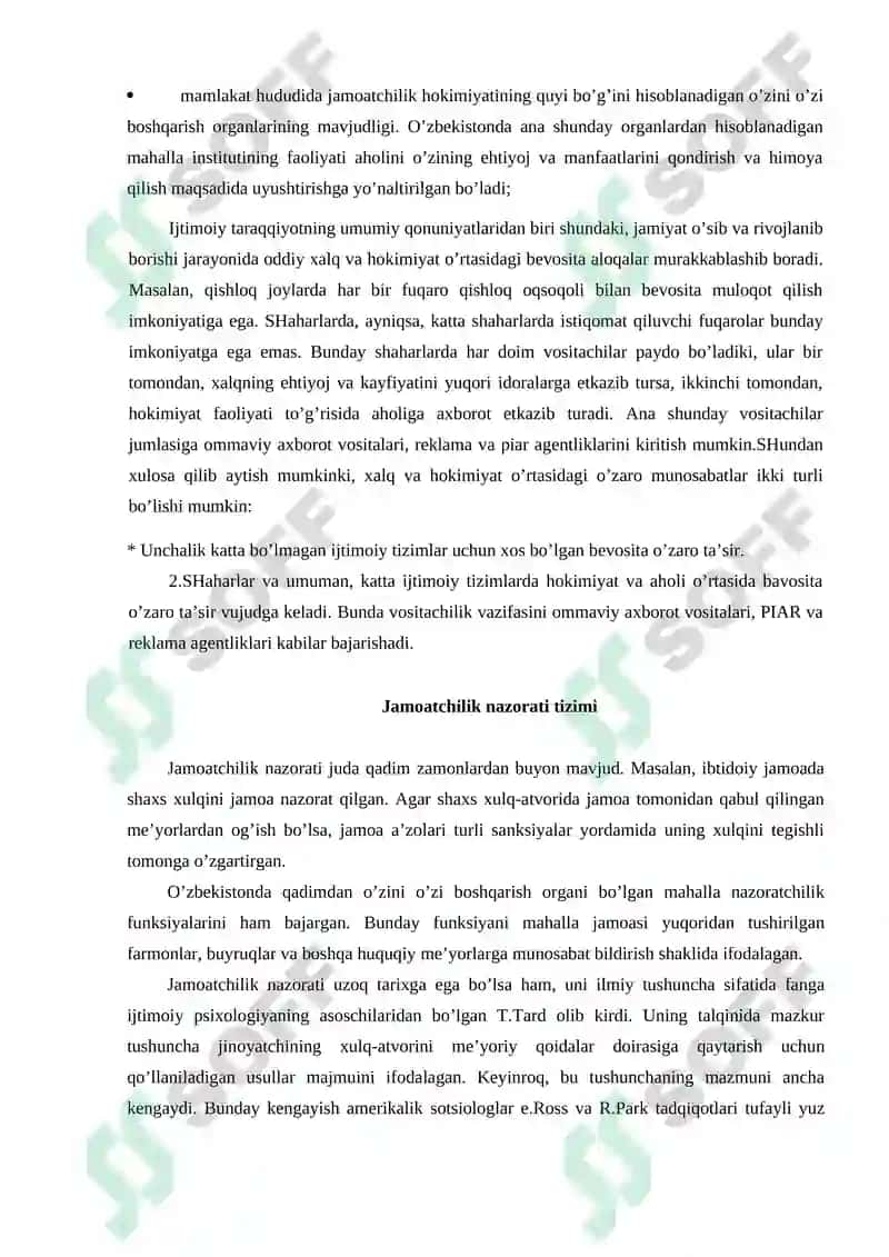 Jamoatchilik nazorati va davlat organlari faoliyating ochiqrishi 7