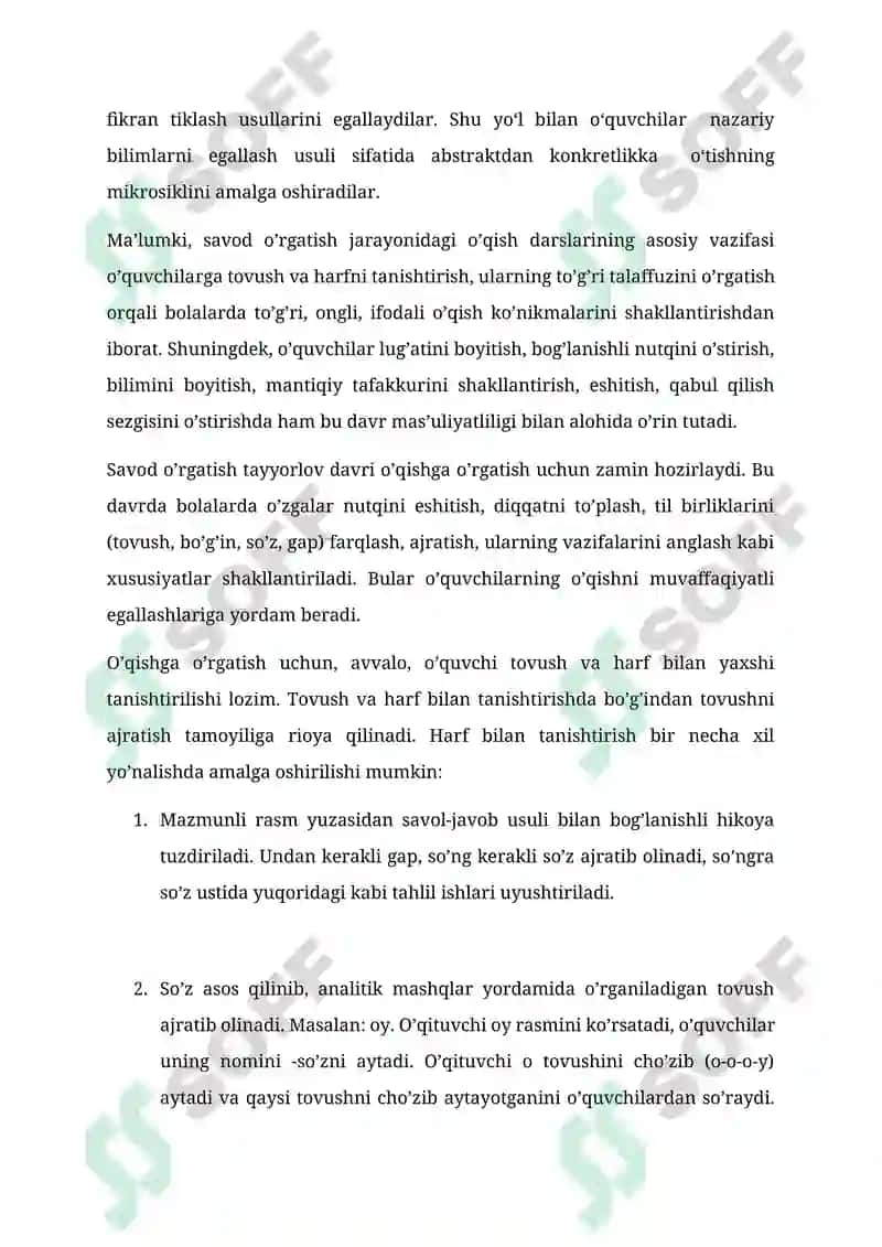 SAVOD OʻRGATISH TAYYORLOV DAVRIDA OʻYINLARDAN FOYDALANISH 7