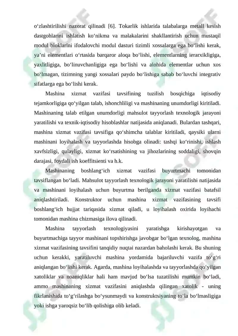 Asosiy turdagi dastgohlarni ta`mirlash texnologiyasi 7