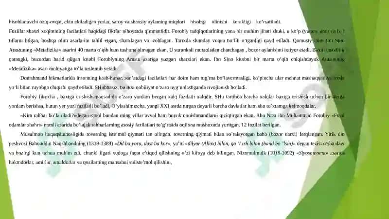 Temuriylar davriga oid iqtisodiy g'oyalar 7