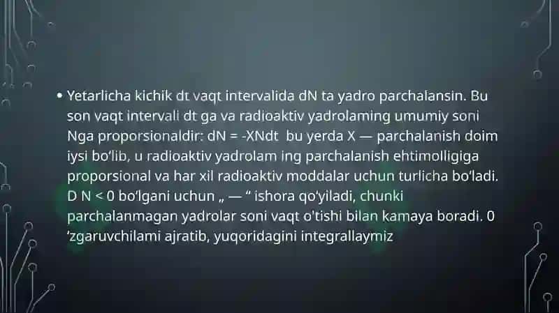 Radioaktivlik 7