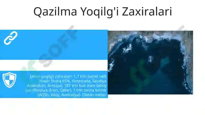 Materiklarning geografik ôrni okean qismlari chekka nuqtalarning õziga xosligi foydali qazilmalari 7
