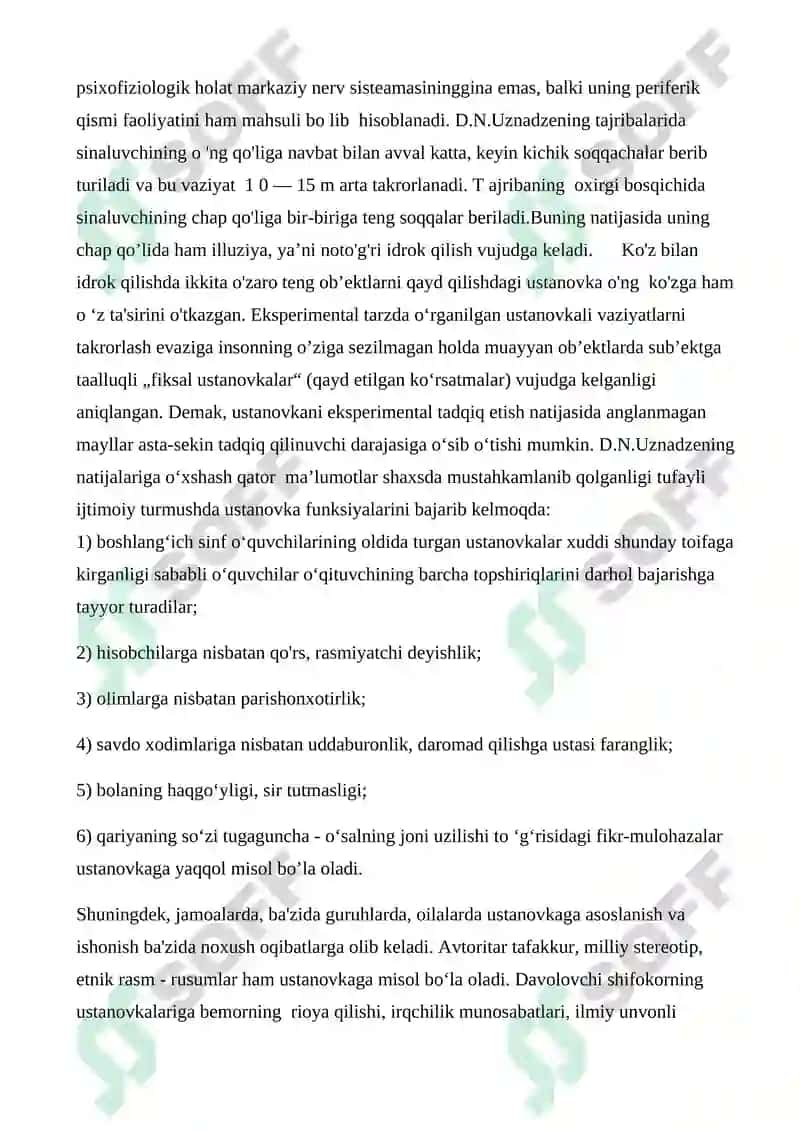 O’spirinlik davrida Ijtimoiy-psixologik ustanovkalarni shakllanishining psixologik xususiyatlari 7