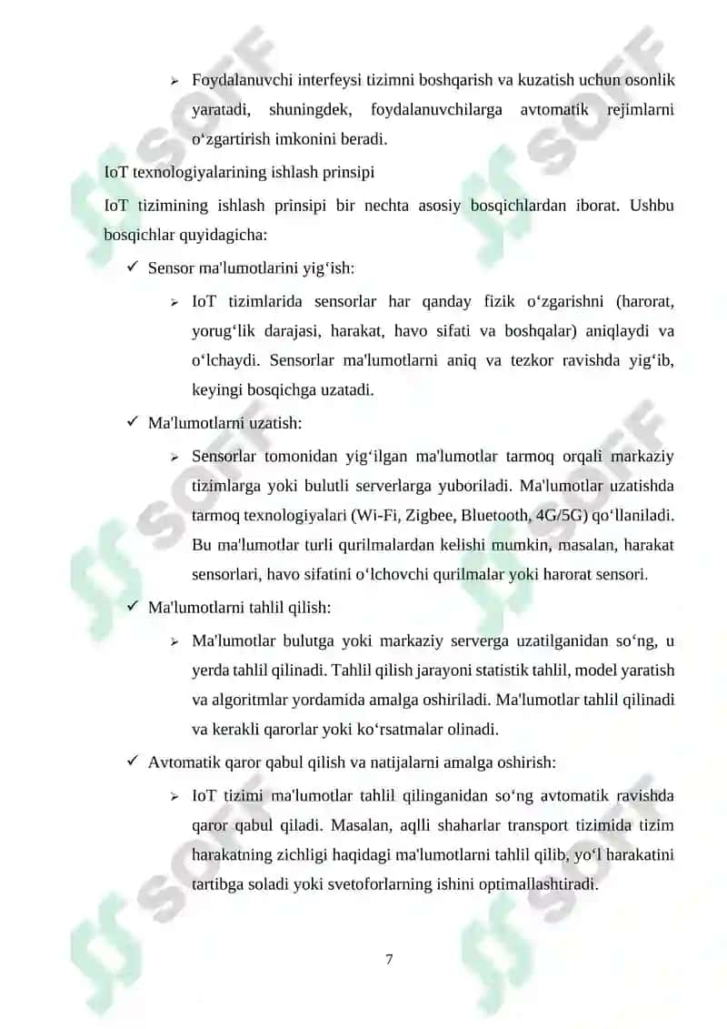 IoT qurilmalari yordamida shaharni aqlli qilish (Smart City) 7
