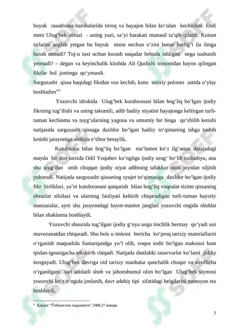 "Yozuvchi g‘oyasi va badiiy obraz" 7