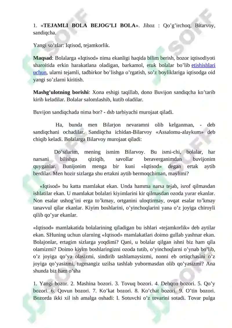 Bola tasviriy faoliyat mashg’ul 7