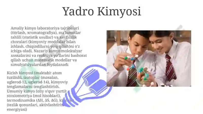 Kimyo fanlarining nazariy va amaliy komsepsiyalari 7