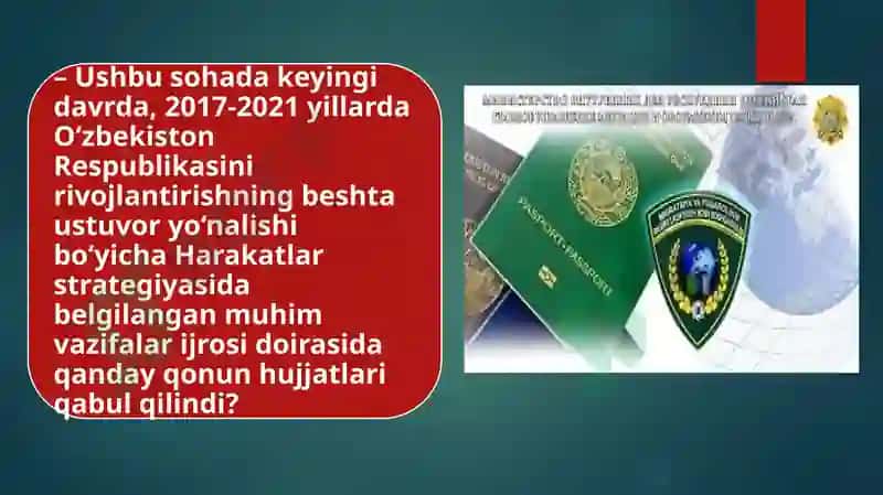 Jahon amaliyotida keng tarqalgan institutlar faoliyati 7