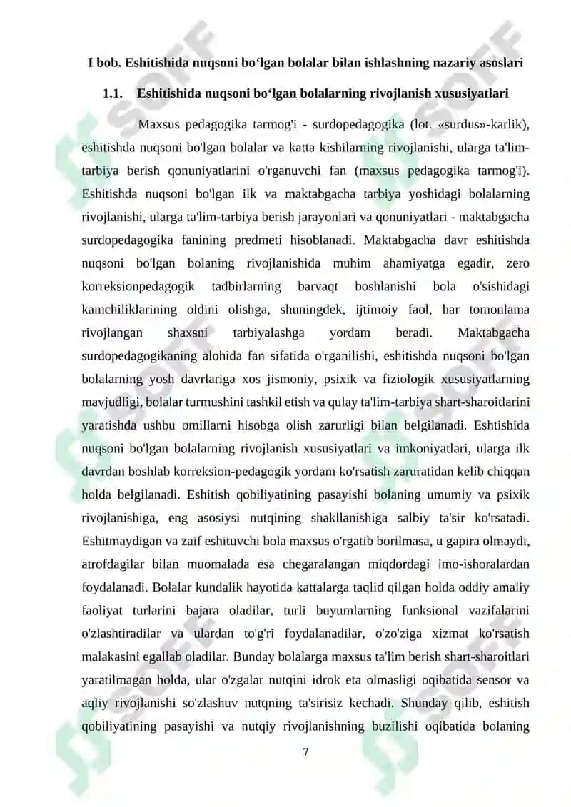 Eshitishida nuqsoni bolgan maktabgacha tarbiya yoshidagi bolalarga sog'lomlashtiruvchi elementlardan foydalanish texnologiyasi 7