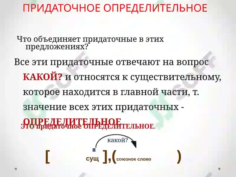 Сложноподчиненное предложение 7