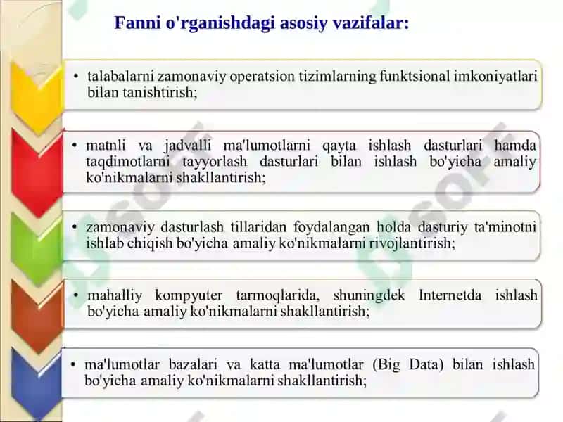 Iqtisodiyotda axborot-kommunikatsiya tеxnologiyalari va tizimlari 7