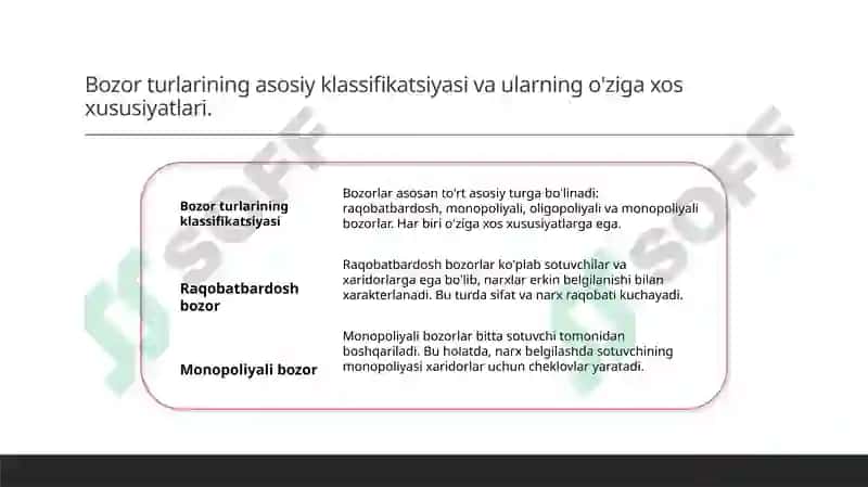 Bozorlar va ularning xususiyatlari 7