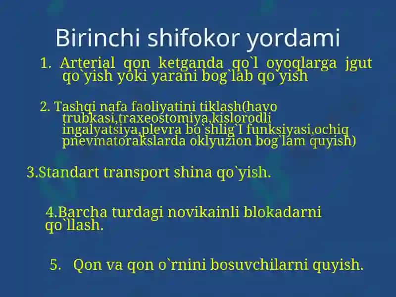 Travmatik shok 7