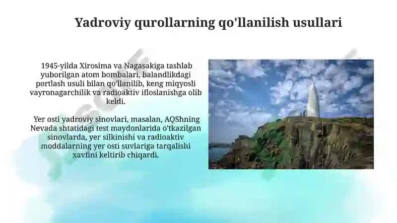 Yadroviy Qurollar 7