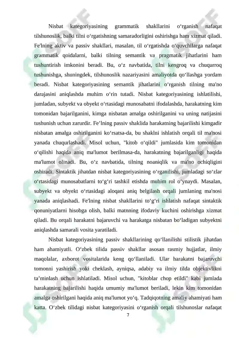 nisbat kategoriyasining oʻrganilishi 7