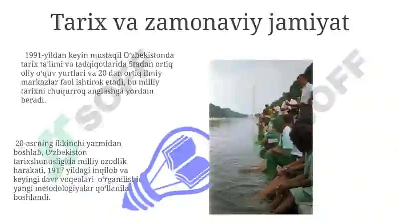 Tarixning Jamiyat Rivojlanishidagi Rolini Tahlil Qilish 7