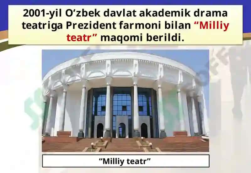 Mustaqillik yillarida O’zbekistonning madaniy va manaviy taraqqiyoti 7