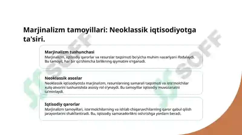 Marjinalizm ta'limoti 7