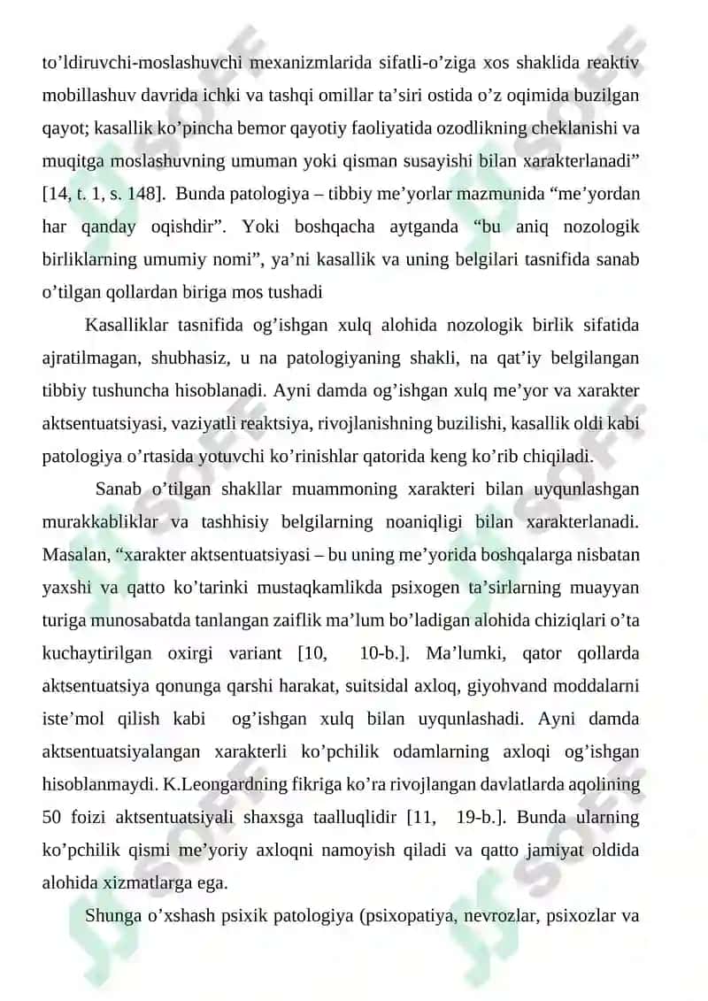 Xulqi og'ishgan bolalar psixologiyasi kursi 7