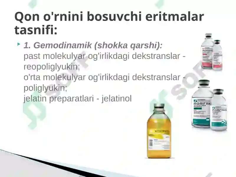 Qon oʻrnini bosuvchi suyuqliklar 7