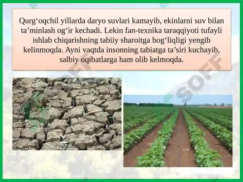 5-dars.O‘ZBEKISTONNING TABIIYSHAROITI VATABIIY BOYLIKLARI 7