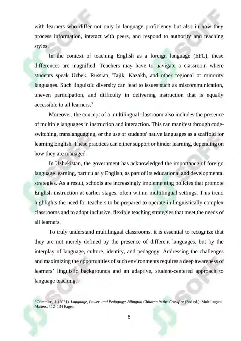 English as a Foreign Language (EFL) Teaching Challenges and Strategies 7