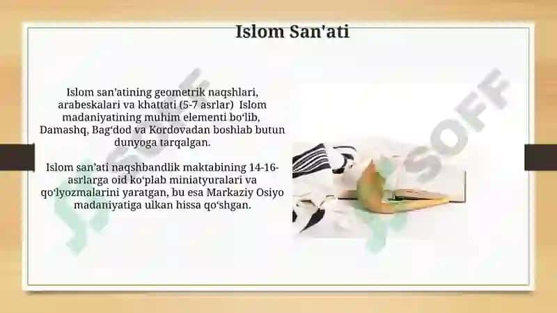 Zamonaviy Islom Dunyosi 7