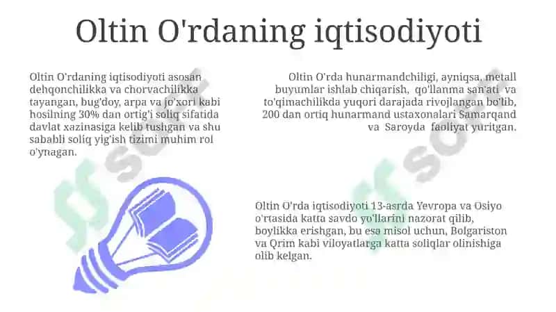 Oltin O'rda adabiyoti 7