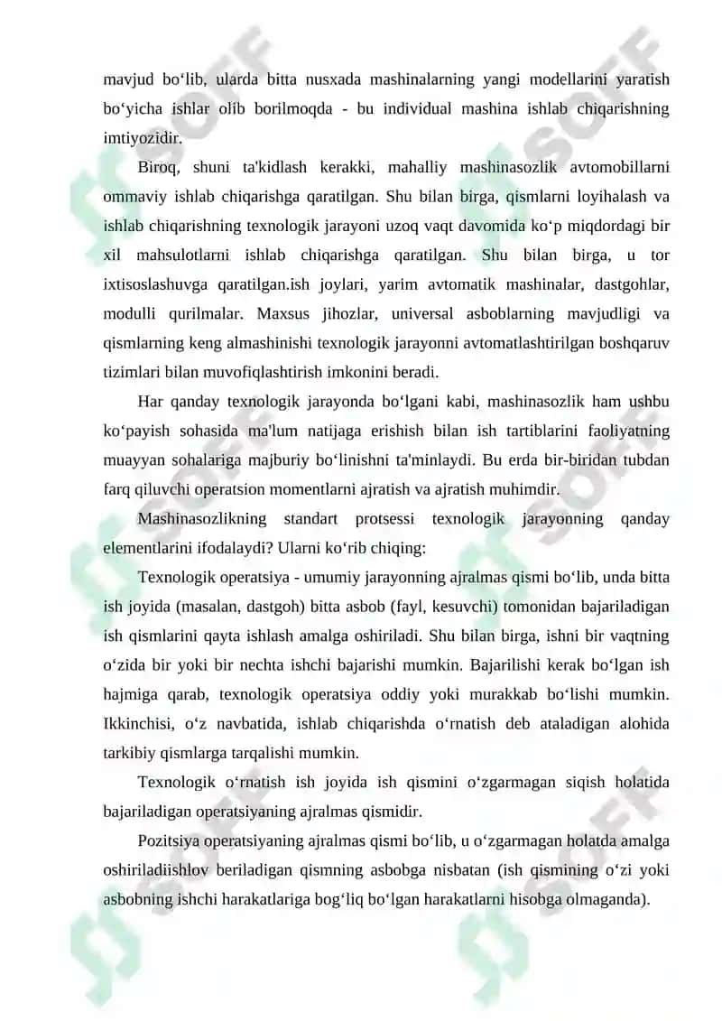 Mashinasozlikni avtomatlashtirishda RDB texnologik jihozlari 7