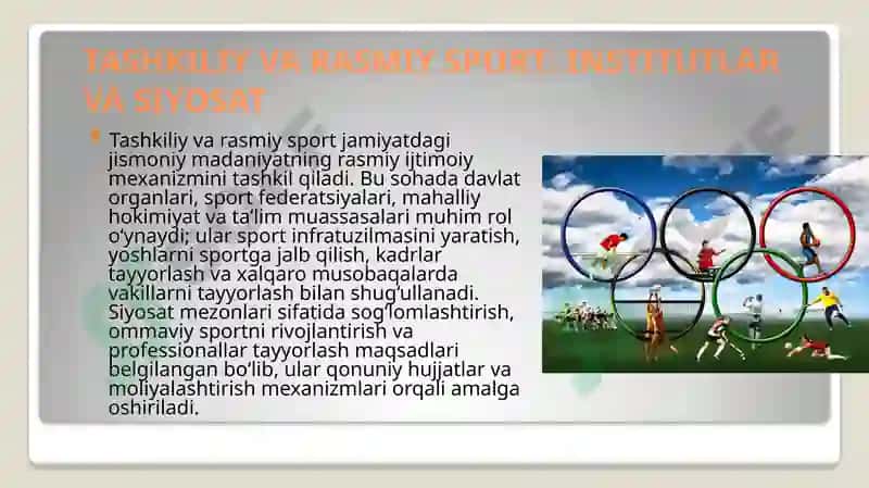 Jismoniy madaniyat Tushunchasi 7