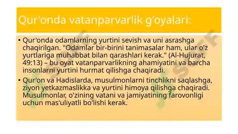 Islomda tinchlik va adolat 7