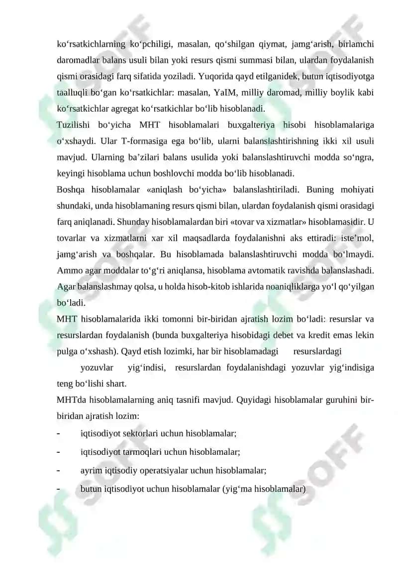 Milliy hisoblar tizimi: holati va istiqbollari 7