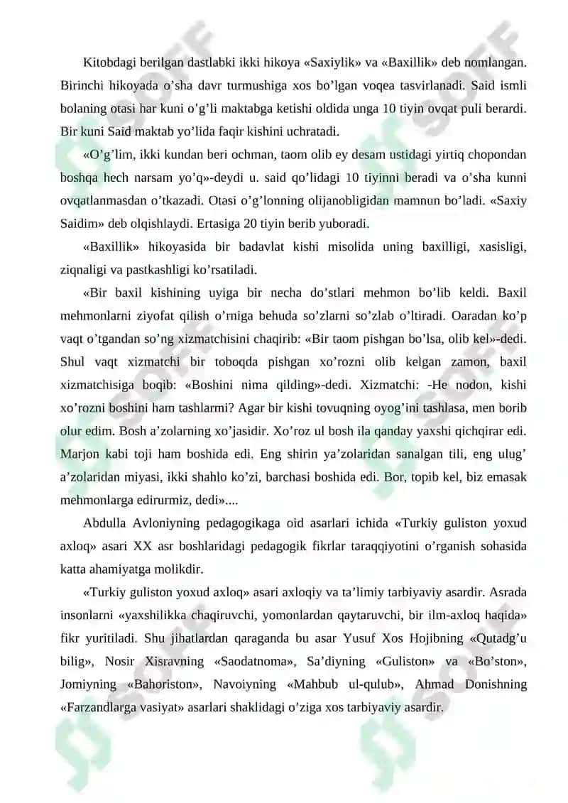 Abdulla Avloniyning pedagogik qarashlari 7