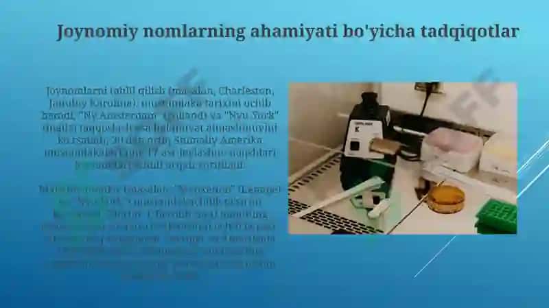 Maktab geografik ta'limida joy nomlarining ahamiyati 7