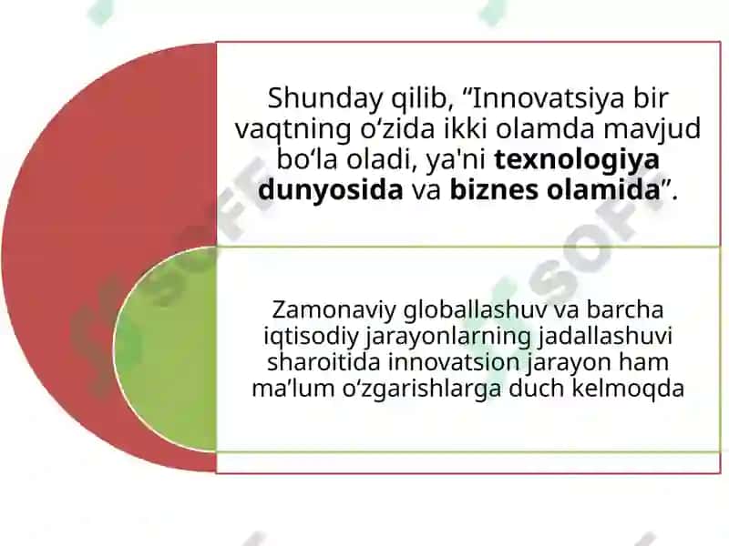 ИҚТИСОДИЁТДА ИННОВАЦИОН ФАОЛИЯТНИ ЎЗИГА ХОС ХУСУСИЯТЛАРИ 7