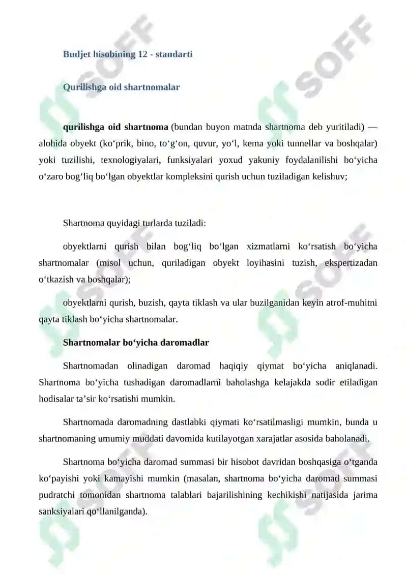 Budjet hisobining 11,12,13,14 - standartlari 7