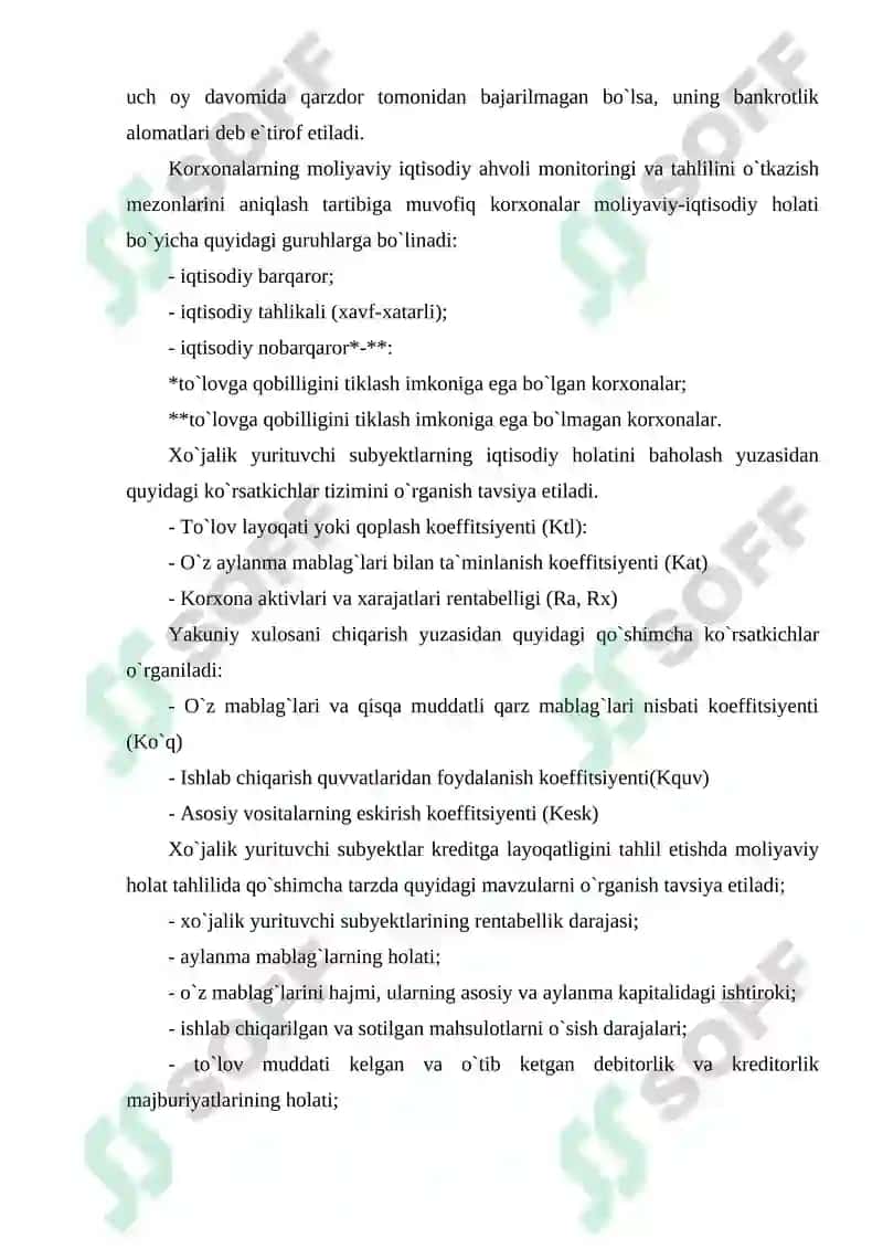 Moliyaviy tahlilni tashkil etish va axborot manbalari 7