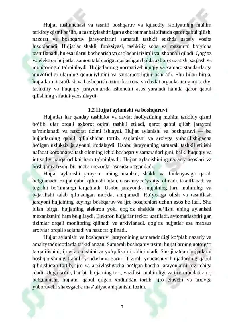 Hujjatlashtirish 7