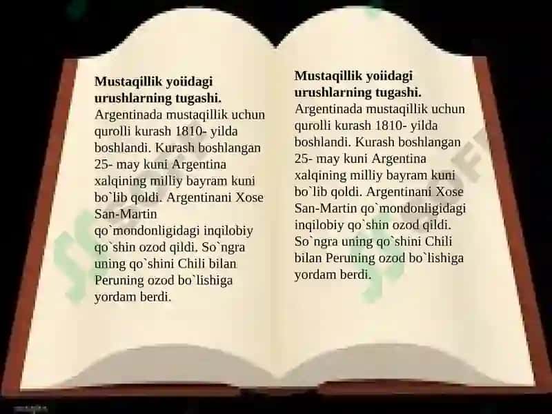 Lotin Amerikasi va Afrika Mamlakatlarda Milliy Ozodlik Kurashlari 7