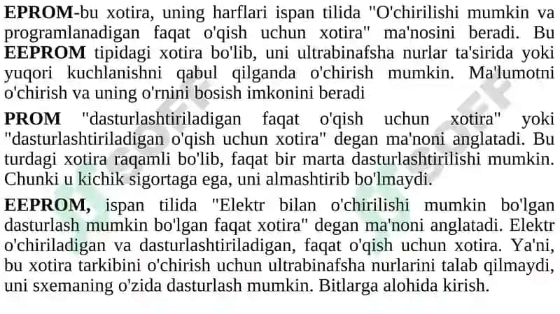 Operatsion tizimlarda xotirani boshqarish 7