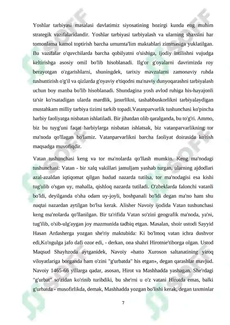 Millat Tarbiyasi Vatanparvarlikni Mustahkmlashning Muhim Sharti va Vositasi 7