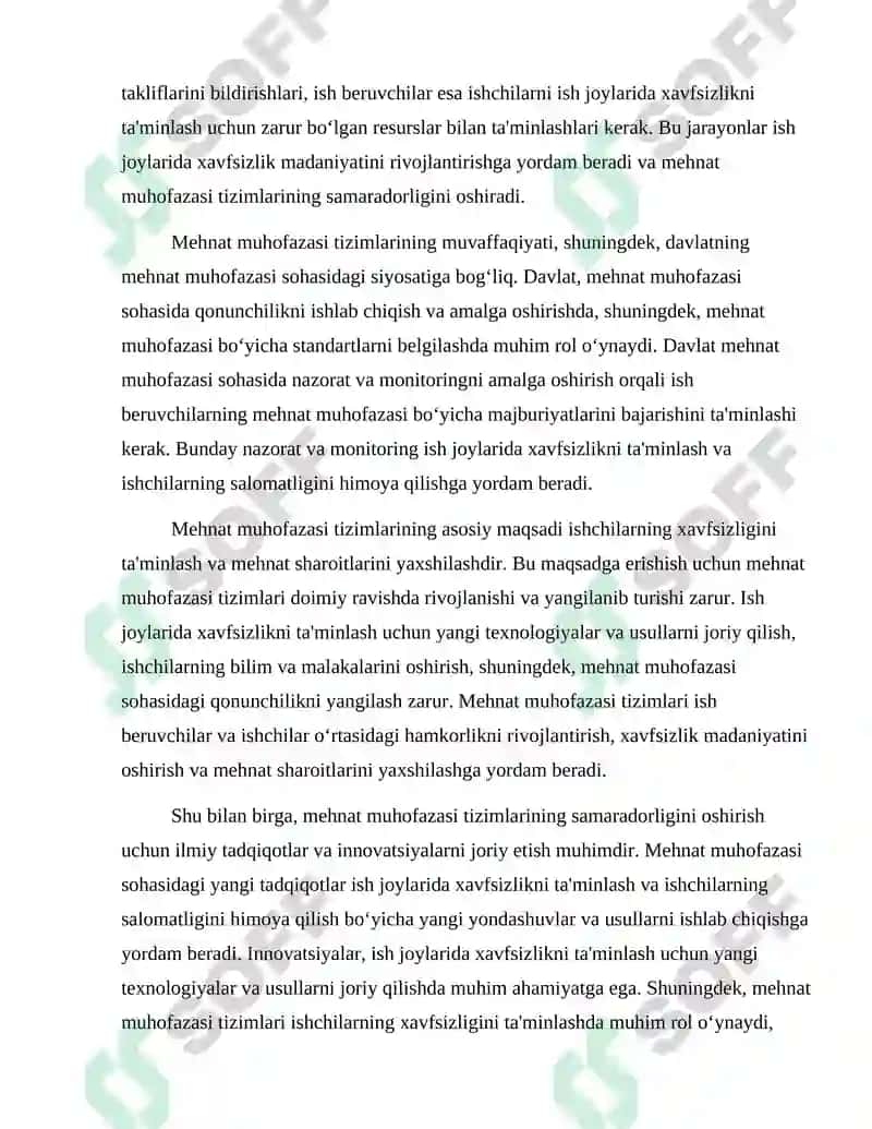 Tadbirkorlik subyektlarida mehnatni muhofaza qilish 7