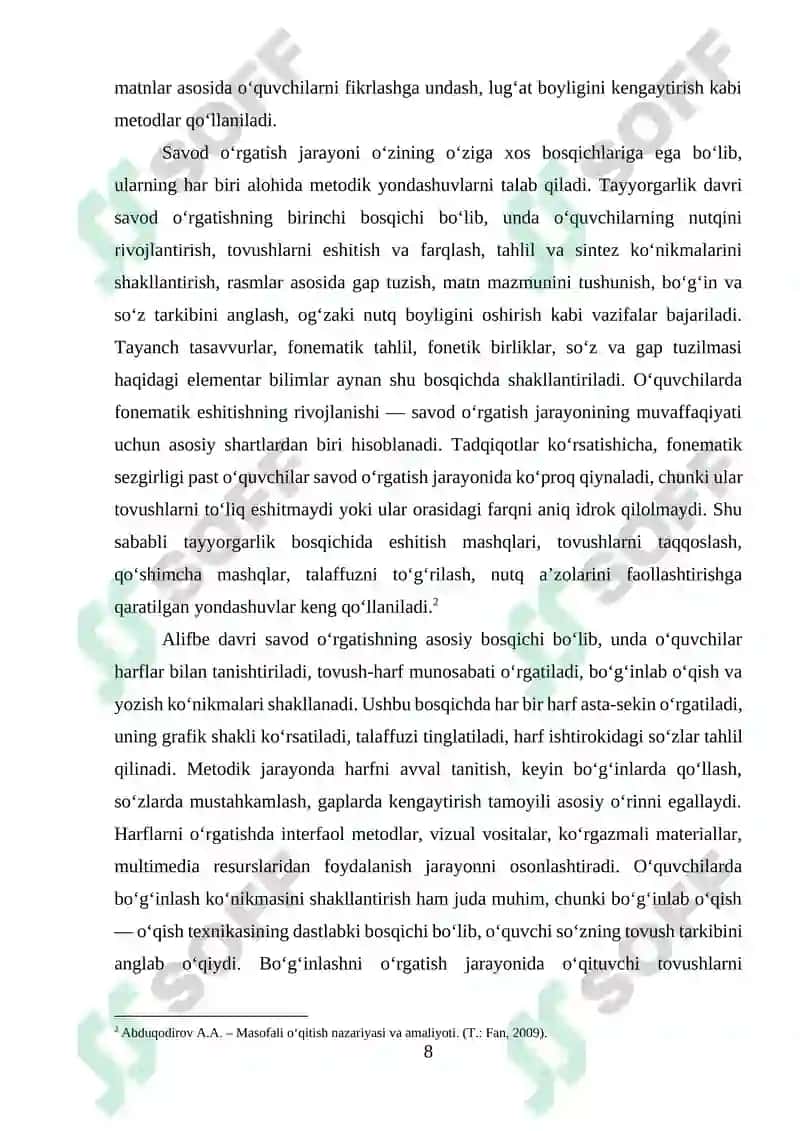 Savod o‘rgatish davrida axborot texnologiyalardan foydalanish 7